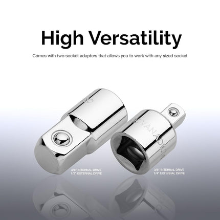 Neiko¨ 01135A 3/8-inch Drive T-Handle Wrench with Long Reach | Chromium Vanadium Steel