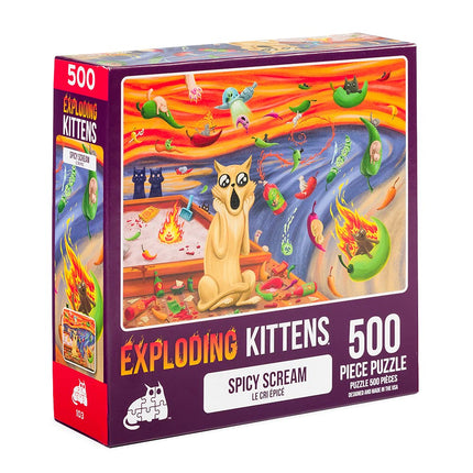 Spicy Scream Jigsaw Puzzle by Exploding Kittens - 