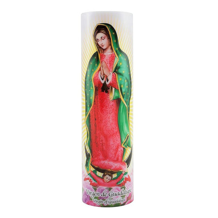 Stonebriar LED Saint Prayer Candle — Automatic Tim