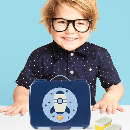 Skip Hop Kids Bento Lunch Box, Ages 3+, Sparks Rocket