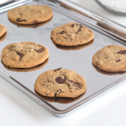 Fox Run 4855 Jelly Roll/Cookie Pan, Stainless Steel