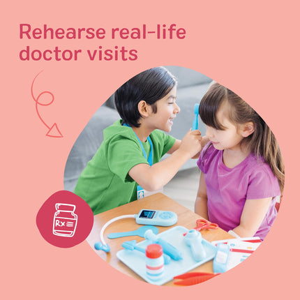 Melissa & Doug Doctor's Kit � Medical Role Play Set for Boys & Girls | With Emergency Bag & Tools | Age 3+