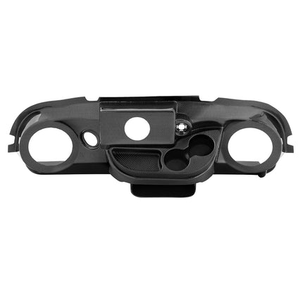 Funda de salpicadero ALMULOO compatible con todos los coches de golf Club Car Precedent, salpicadero de corte redondo, ABS de fibra de carbono