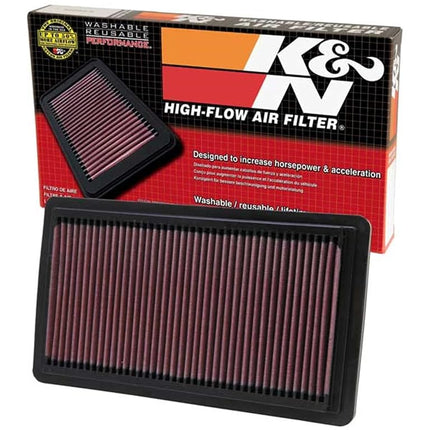 K&N Engine Air Filter: High Performance, Premium, Washable, Replacement Filter: Compatible with 2003-2016 MAZDA (MPV, FAW CX-7, FAW 8, CX-7, mazda 6, Atenza, Mazdaspeed6), 33-2279