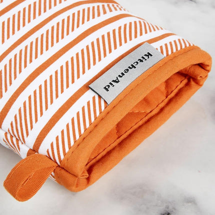 KitchenAid KA Albany MM Mini Oven Mitt Set, 5.5"x8", Honey