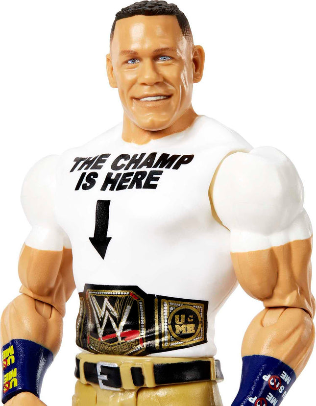 WWE John Cena Basic Action Figure, Posable 6-inch Collectible for Ages 6+