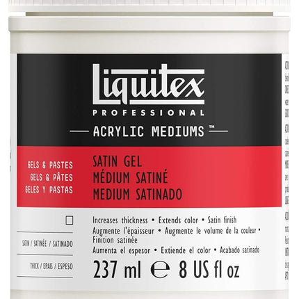 Liquitex Professional Satin Gel Medium, 237ml (8-o