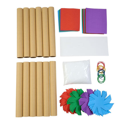 Colorations Rainstick Craft Kit - Kit for 12 (Item # RAINKIT)