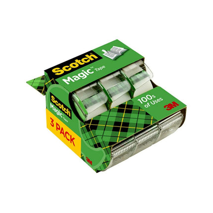 Scotch 3105 3/4" x 300" Scotch Magic Tape 3 Pack