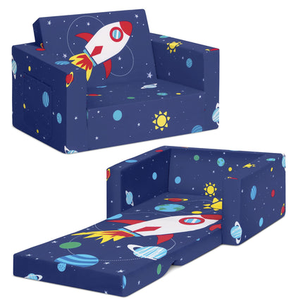 Delta Children Cozee 2-in-1 Convertible Sofa to Lo