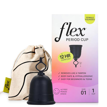 Flex Cup Starter Kit (Slim Fit - Size 01) | Reusab