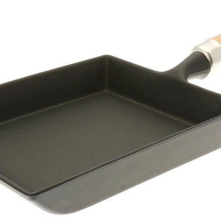 Iwachu Iron Tamagoyaki Omelette Pan, Black