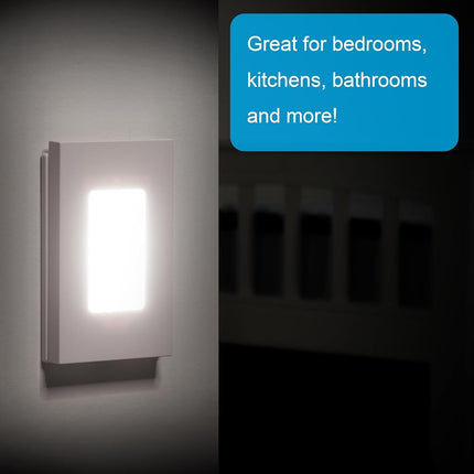 GE 10215 Slimline Coverlite Night Light, White