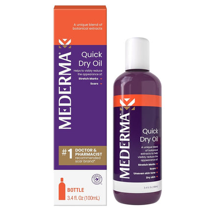 Mederma Quick Dry Oil, Scar and Stretch Mark Treat