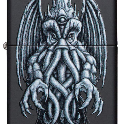 Zippo MultiCut Gargoyle Armor Antique Silver Pocket Lighter, One Size