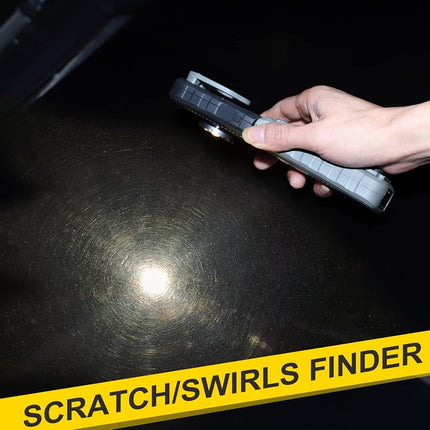 Detailing Light Paint Inspection Lamp: MXLEGNT Rechargeable Led Color Match Lights with Magnet - Swirl Finder - Car Mechanic | 2700k 4500k 6500k | 93+ CRI | 500LM