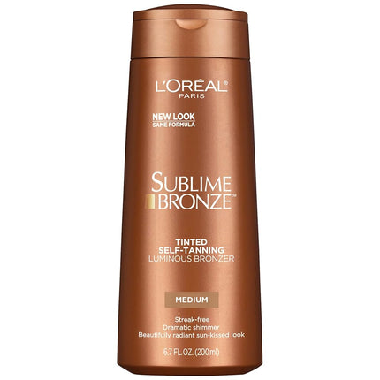 Lotion Autobronzante Illuminatrice Sublime Bronze de L'Oréal Paris, 200 ml