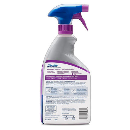 Bissell Woolite® Advantage Pet Stain & Odor Remover + Oxy, 2-Pack, 3326