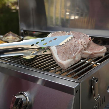 Cuisinart CGS-134BL Grilling Tool Set with Grill Glove, Black (3-Piece)