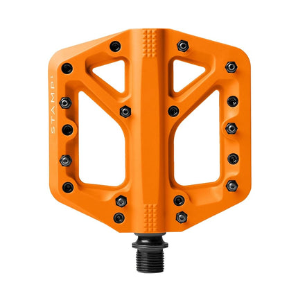 Crankbrothers Stamp-1 Pedals, Small, Orange