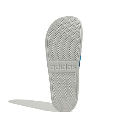 adidas Unisex Adilette Shower Slides Dusky Petrol/Lucid Aquamarine/Grey Two 18 UK 54 EU