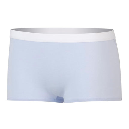 Hanes Girls Originals Bikini Underwear, Stretch Bikini Panties for Girls, 6-Pack, Blush/Periwinkle/Navy - Boyshort, 16
