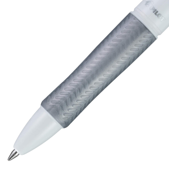 Stylos-bille rétractables et rechargeables PILOT Acroball PureWhite à encre avancée avec accents assortis, pointe fine, encre noire, paquet de 14 (14691)