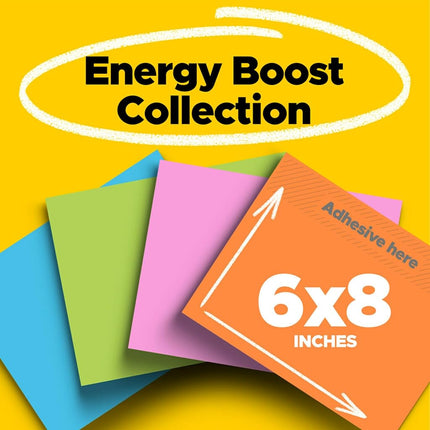 3M 6845-SSP self-Adhesive Note Paper Rectangle Multicolor 45 Sheets