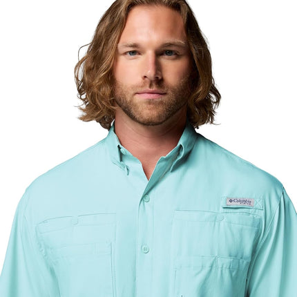 Chemise manches courtes Tamiami II grande taille pour homme Columbia, Gulf Stream, 2TG, Gulf Stream, 2XT