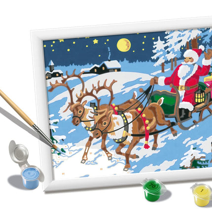 Ravensburger CreArt The Night Before Christmas Numbers for Children - Painting Arts and Crafts Kits for Age 7 Years Up