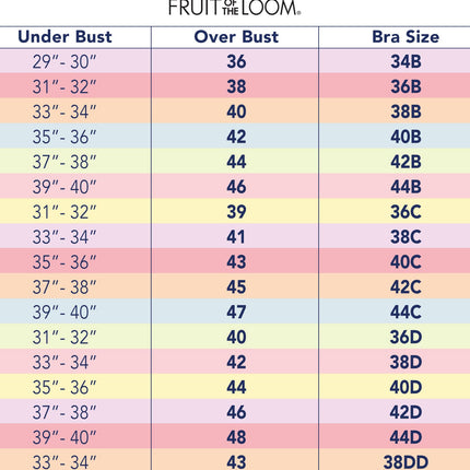 Fruit of the Loom Women's Seamed Soft Cup Wirefree Cotton Bra, White/Sand, 36D
