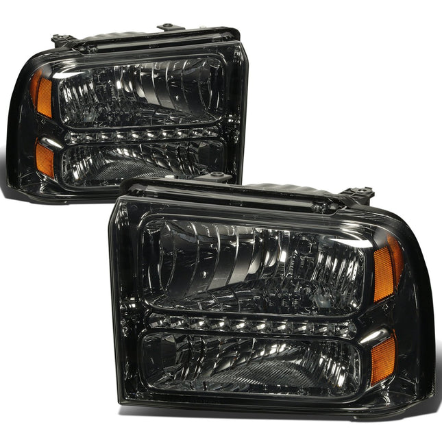 DNA MOTORING LED DRL Headlamps Headlight Assembly 