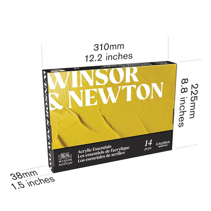 Winsor & Newton - Acrylic Colour Paint - Acrylic Paint Sets - Winsor and Newton - Galeria Acrylic Colour - 14 Peice Set
