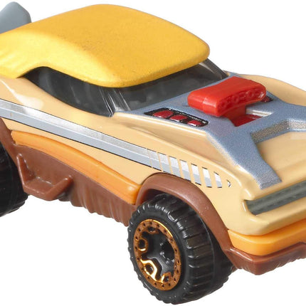 Hot Wheels Masters of the Universe Paquete de 5 carros de personajes a escala 1:64, vehículos coleccionables inspirados en He-Man, Skeletor, Man-At-Arms, Beast Man y Teela, regalo para coleccionistas, fans y niños de 3 años en adelante