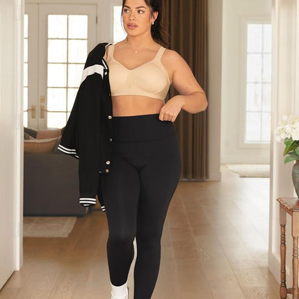 Sujetador sin aros de figura completa deportivo para mujer Vanity Fair 71500, cuarzo transparente, 38DD
