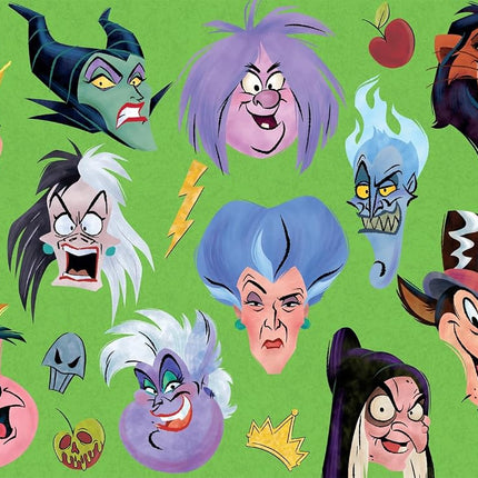 Ceaco - Disney - Villains Collage Faces - 1000 Piece Jigsaw Puzzle for Adults - Challenging Puzzle Perfect for Game Nights - Finished Size is 26.75 x 19.75