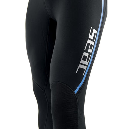 SEAC Feel Man, One-Piece Ultra-Elastic 3 mm Neoprene Wetsuit with Back Zipper for Diving, Snorkelling and Freediving