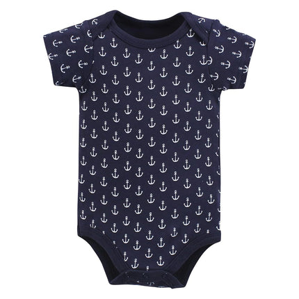 Hudson Baby Bébés Unisexe Coton Bodys, Polo Bateau, 6-9 Mois, Polo Bateau, 6-9 Mois