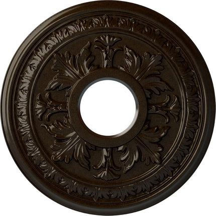 Ekena Millwork CM15BABZS Baltimore Ceiling Medallion, Bronze