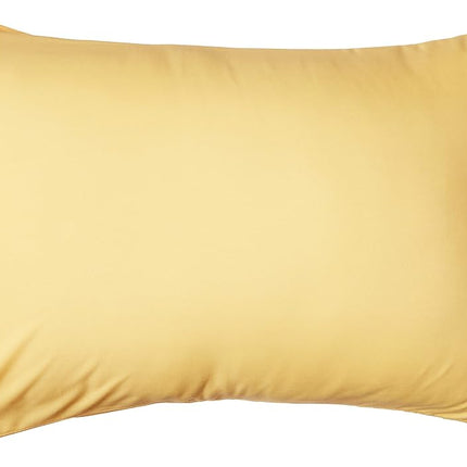 Sweet Home Collection 7 Piece Comforter Set Bag Solid Color All Season Soft Down Alternative Blanket & Luxurious Microfiber Bed Sheets, Yellow, Full