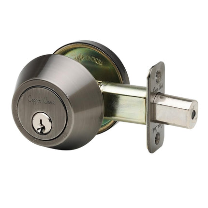 Copper Creek DB2410AN Single Cylinder Deadbolt, 1 