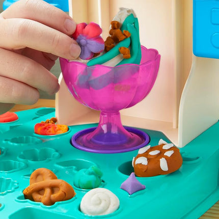 Play-Doh Rainbow Swirl Ice Cream Playset for Toddlers