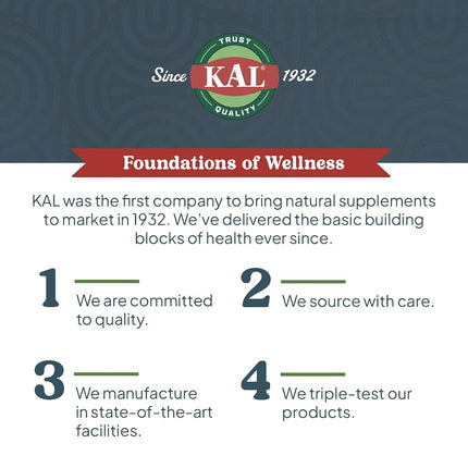KAL Think Magnesium L-Threonate 2000 mg 60 Tablets