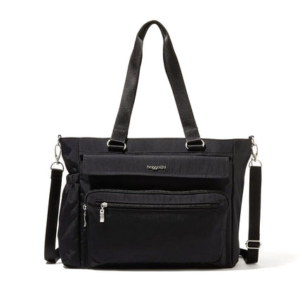Baggallini Modern Laptop Tote, Black, One Size