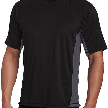 Kanu Surf mensCb Rashguard UPF 50+ Swim Shirt (Reg