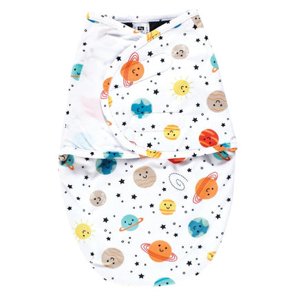 Arrullo de Felpa de Piel Sintética Unisex para Bebé Hudson Baby, Happy Planets, 0-3 Meses