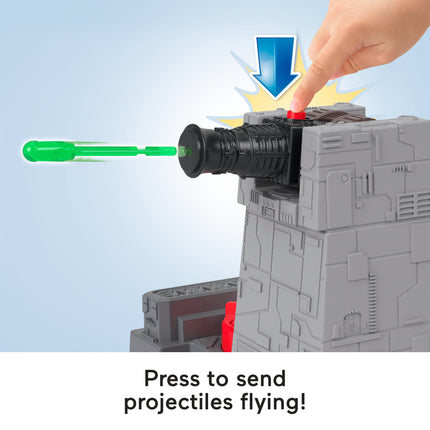 Fisher-Price Imaginext STAR WARS Toys Death Star Turret Cannon with Darth Vader Metal Character Key for Kids Ages 3+ Years, JCY30