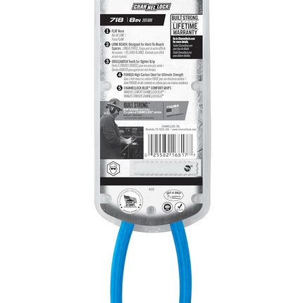 Channellock CHL718 Long Reach Flat Nose Plier