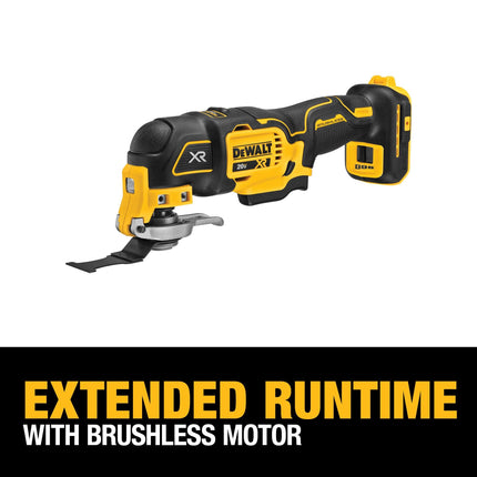 DEWALT 20V Max XR Multiherramienta oscilante, velocidad variable, solo herramienta (DCS356B)