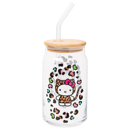 Silver Buffalo Hello Kitty Leopard Print Costumer 